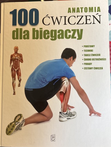 Zdjęcie oferty: Anatomia. 100 ćwiczeń dla biegaczy