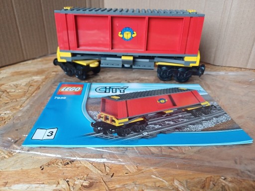 Zdjęcie oferty: Lego 7939 wagon z kontenerem 