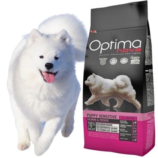 Zdjęcie oferty: Optimanova Puppy Sensitive Salmon & Potato 2kg