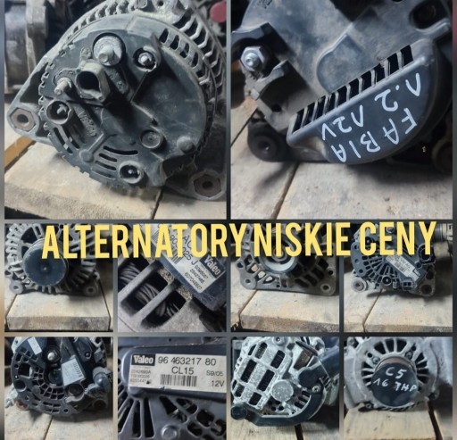 Zdjęcie oferty: Alternator - Alternatory