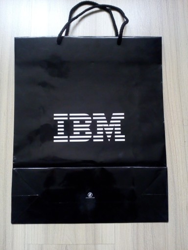 Zdjęcie oferty: Torba prezentowa z logo IBM
