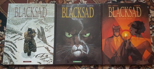 Zdjęcie oferty: BLACKSAD - 3 tomy, Siedmioróg / Egmont - UNIKATY