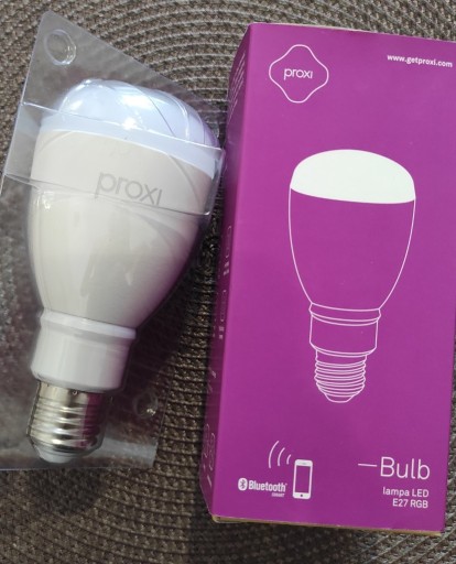 Zdjęcie oferty: Żarówka LED 230V RGB Bluetooth Proxi Bulb