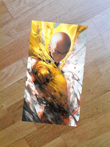 Zdjęcie oferty: Plakat 21x29cm One Punch Man anime manga unikat