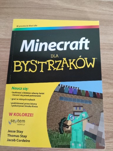 Zdjęcie oferty: Minecraft dla bystrzaków 