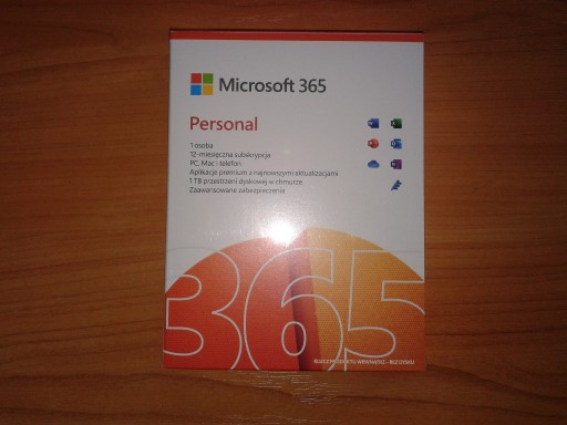 Zdjęcie oferty: Microsoft 365 Personal