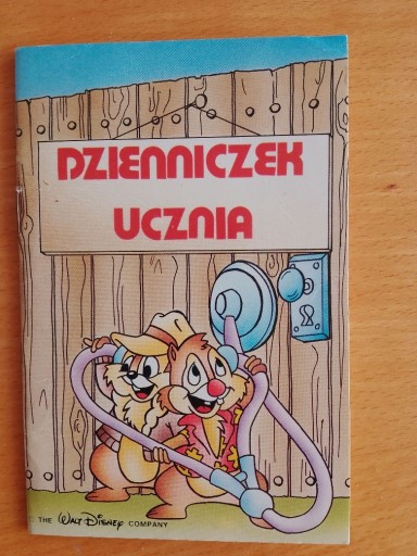 Zdjęcie oferty: Dzienniczek ucznia NOWY z lat 80 PRL Disney