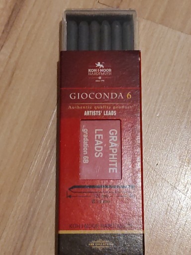 Zdjęcie oferty: Grafit Gioconda wkład do ołówka mech 5,6 mm