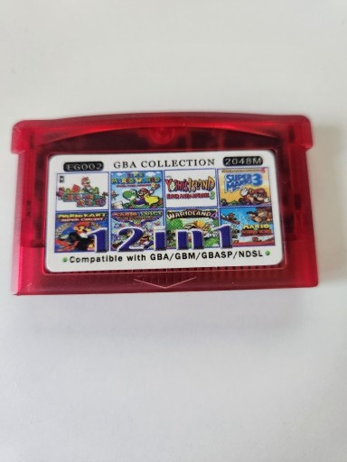 Zdjęcie oferty: 12in1 Game Boy Advance Mario Wario Yoshi