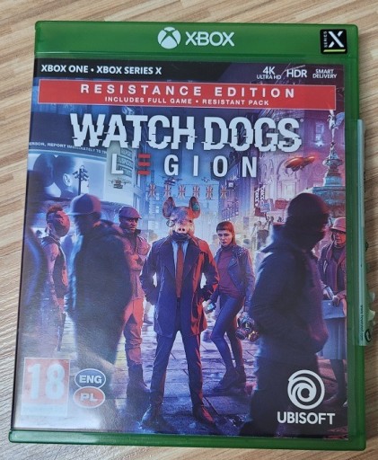 Zdjęcie oferty: WATCH DOGS LEGION XBOX ONE SERIES S/X BOX PL !!!!!