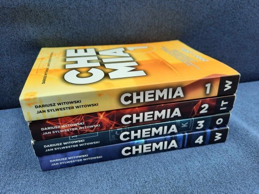 Zdjęcie oferty: Zbiór zadań chemia Witowski tomy 1-4