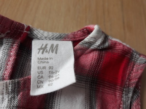 Zdjęcie oferty: Sukieneczka r. 92 H&M