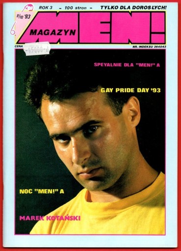 Zdjęcie oferty: MEN! magazyn dla dorosłych NR 9/10 z 1993 roku
