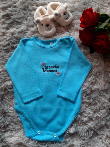 Zdjęcie oferty: Body niemowlęce z napisem Córeczka Mamusi