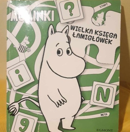 Zdjęcie oferty: Muminki Wielka księga łamigłówek