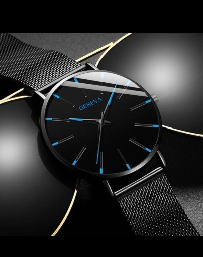Zdjęcie oferty: Modny zegarek z siateczkowym paskiem