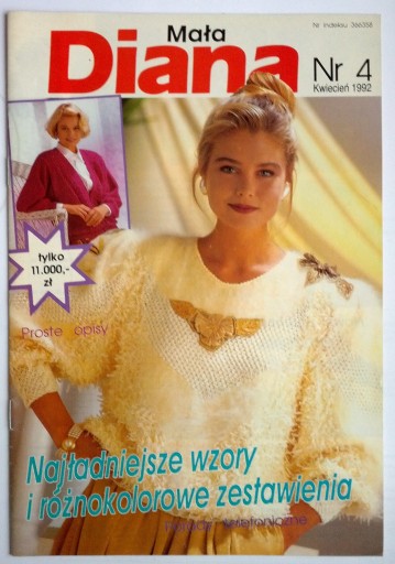 Zdjęcie oferty: Mała Diana Robótki nr 4/1992 