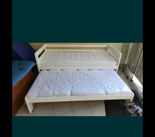 Zdjęcie oferty: Łóżko piętrowe z materacami 
