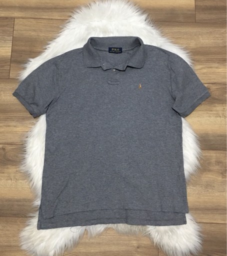 Zdjęcie oferty: Szara koszulka polo Polo Ralph Lauren XS