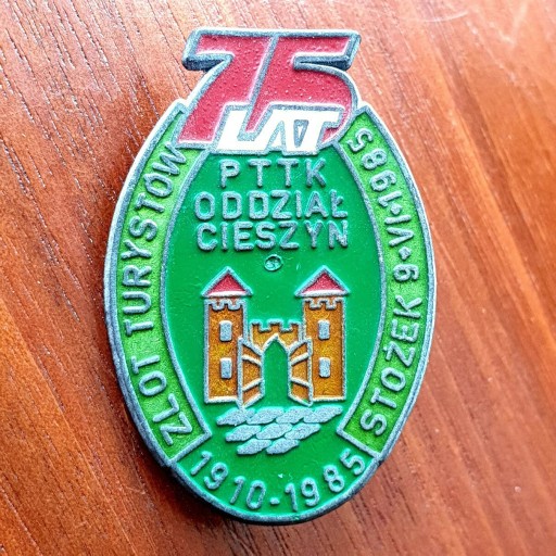 Zdjęcie oferty: PTTK 75 Lat odzialu Cieszyn zlot turystów 1985