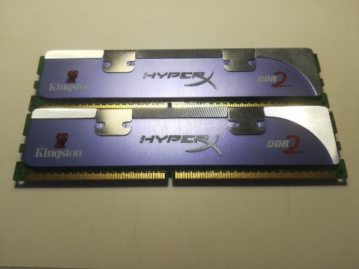 Zdjęcie oferty: DDR2-1066 PC2-8500 CL5 2x2GB 4GB - Kingston HyperX