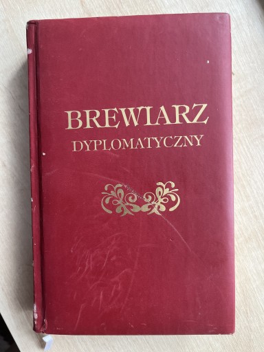 Zdjęcie oferty: Brewiarz dyplomatyczny. Polecam