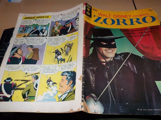 Zdjęcie oferty: ZORRO komiks   1960 angielska  wersja 