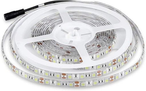 Zdjęcie oferty: taśma LED strip 3528 5m biała chłodny