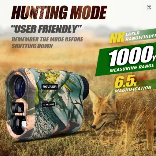 Zdjęcie oferty: Dalmierz lornetka luneta golfowy laserowy myśliwski etui 1000 metrów