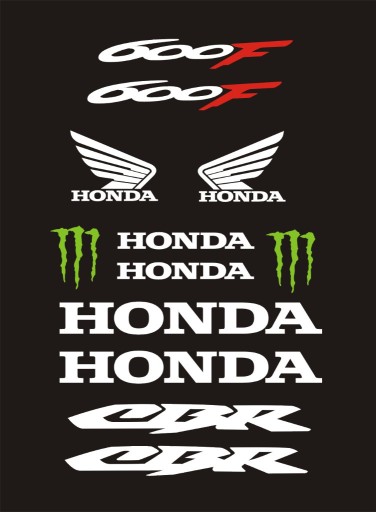 Zdjęcie oferty: HONDA CBR 600F Naklejki na motocykl
