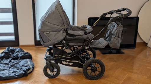 Zdjęcie oferty: Wózek gondola spacerówka Emmaljunga Outdoor - zestaw 2 w 1