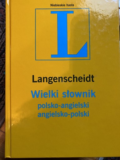 Zdjęcie oferty: Wielki słownik polsko-angielski angielsko-polski