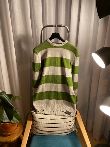 Zdjęcie oferty: Męski bawełniany sweter House szaro zielony