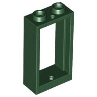 Zdjęcie oferty: LEGO 4 x 60593 okno łukowe 2x3 - zielony ciemny