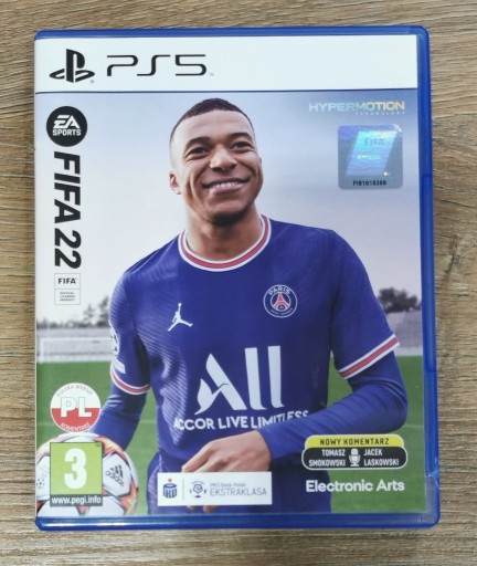 Zdjęcie oferty: Gra FIFA 22 PS5 PL ideał