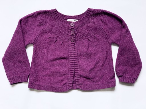 Zdjęcie oferty: H&M sweterek z dodatkiem wełny rozm. 98-104