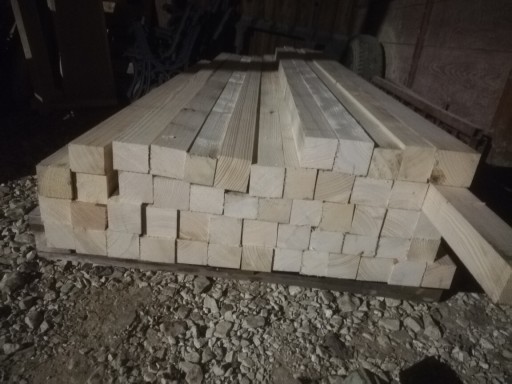 Zdjęcie oferty: Kantowka strugana 95x95mm 95x75mm. Długość 240 cm