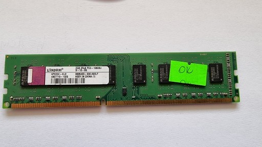 Zdjęcie oferty: Pamięć Kingston DDR3 2GB 1333 MHz