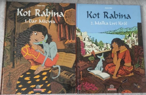 Zdjęcie oferty: Komiksy Kot Rabina tomy 1-2 Joann Sfar