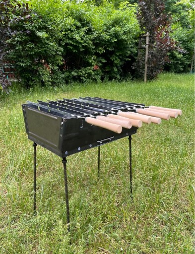 Zdjęcie oferty: Mangał Grill Szampury Mangal na 8 szaszłyków BBQ