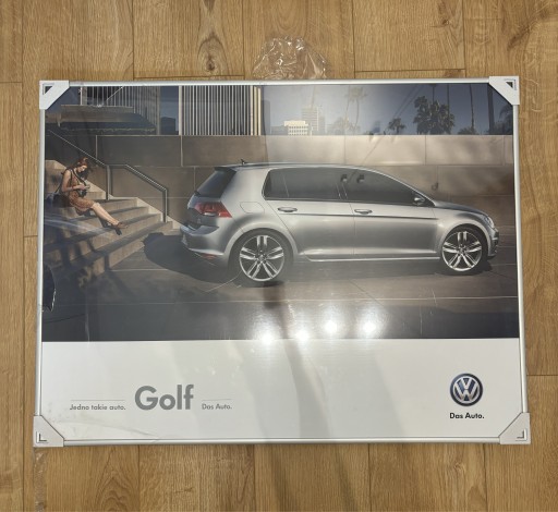 Zdjęcie oferty: Plakat w ramie Volkswagen Golf 7 plakat salonowy 