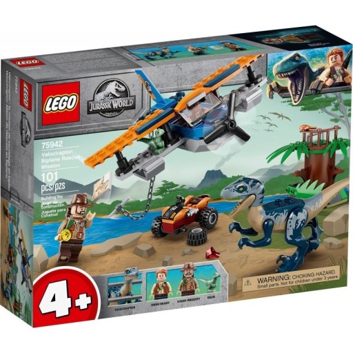 Zdjęcie oferty: Lego Welociraptor: na ratunek dwupłatowcem 75942