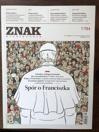 Zdjęcie oferty: Miesięcznik Znak nr. 754, 03/2019