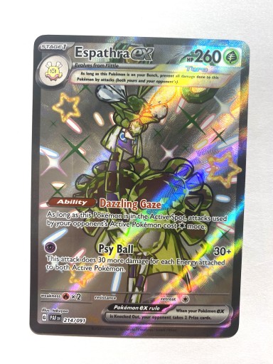 Zdjęcie oferty: Pokemon TCG Paldean Fates Espathra 214/091