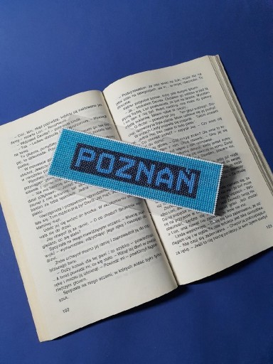 Zdjęcie oferty: Zakładka do książki - Poznań - haft