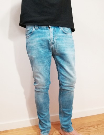 Zdjęcie oferty: Spodnie jeansy męskie jasne / ZARA 42