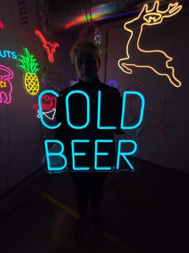 Zdjęcie oferty: Napisy Świetlne. Zimne Piwo Neon LED. Cold Beer