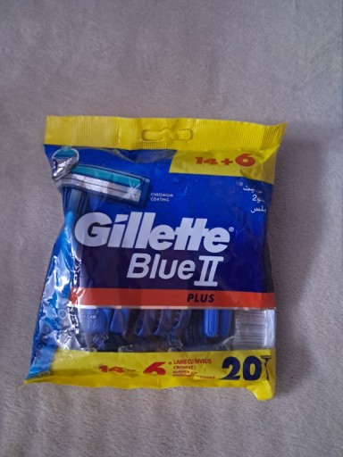 Zdjęcie oferty: Gillette Blue ll PLUS 20szt. maszynki do golenia 