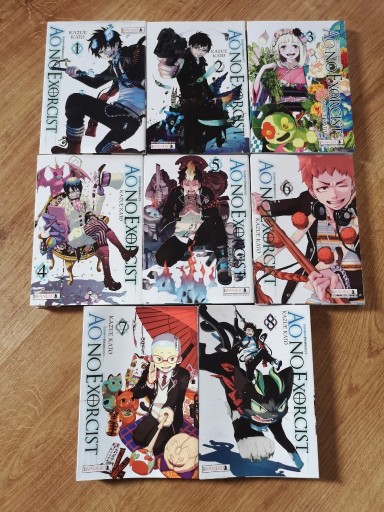 Zdjęcie oferty: Ao no Exorcist Blue Exorcist manga tom 2-8