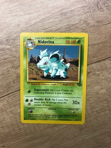 Zdjęcie oferty: Karta Pokemon Nidorina Jungle 40/64